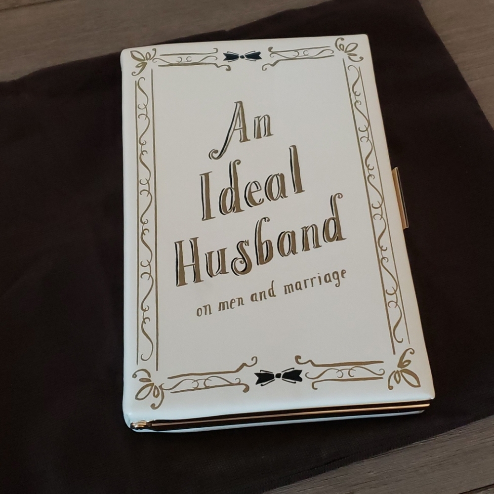 Kate Spade Book Clutch Wedding Bells